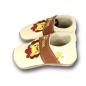 Preview: Kindergartenschuhe Löwe auf beige